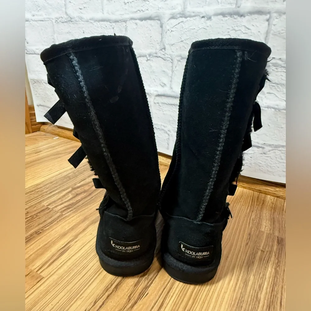 Koolaburra by Ugg Girls Boot with Bows, sz 1